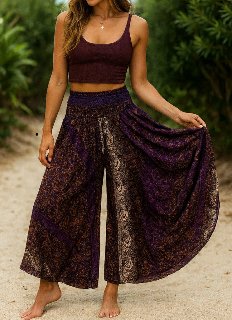 Thai Smocked Flow Pants