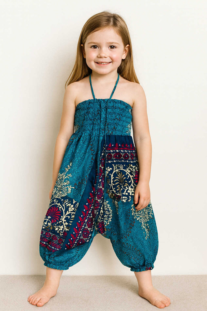 Boho Kids 2-in-1 Jumpsuit LARGE (age 5-7)