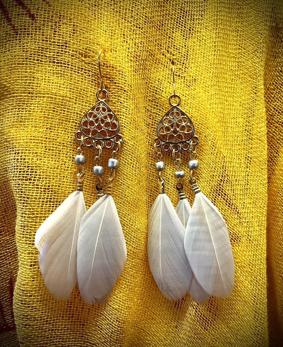 Feather Indie Earings