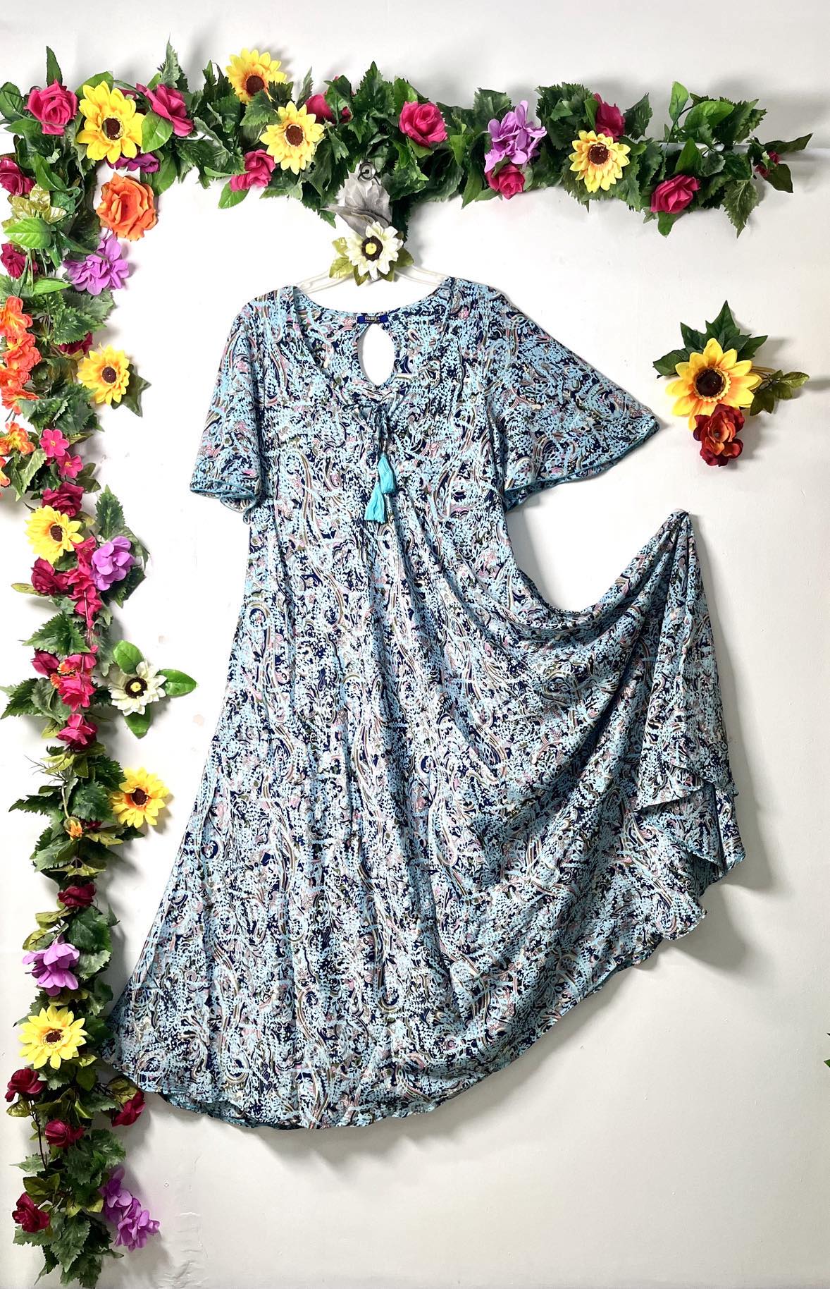 Buttersilk Maxi Babydoll Dress