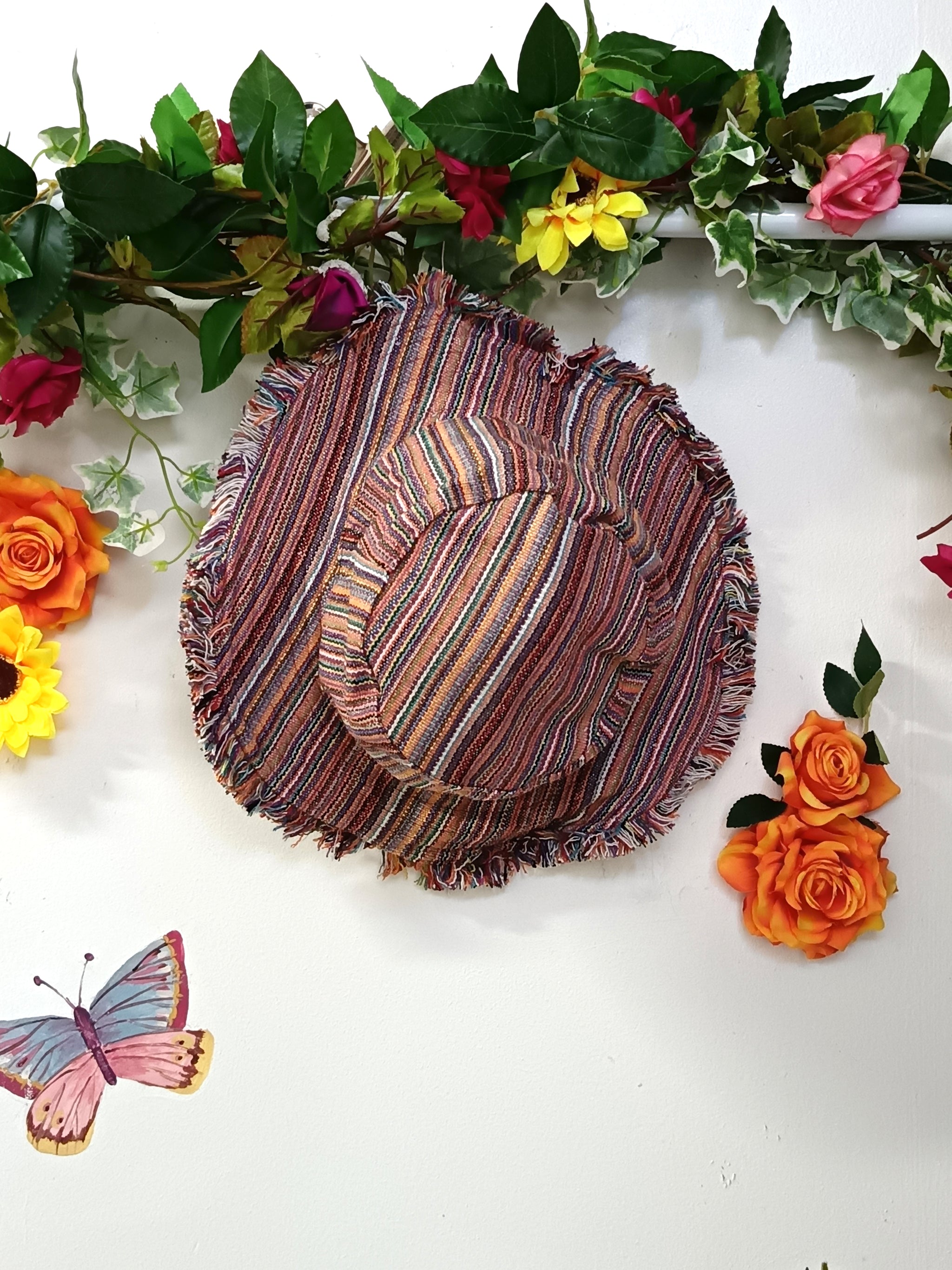 Himalayan Frayed Hemp Hat