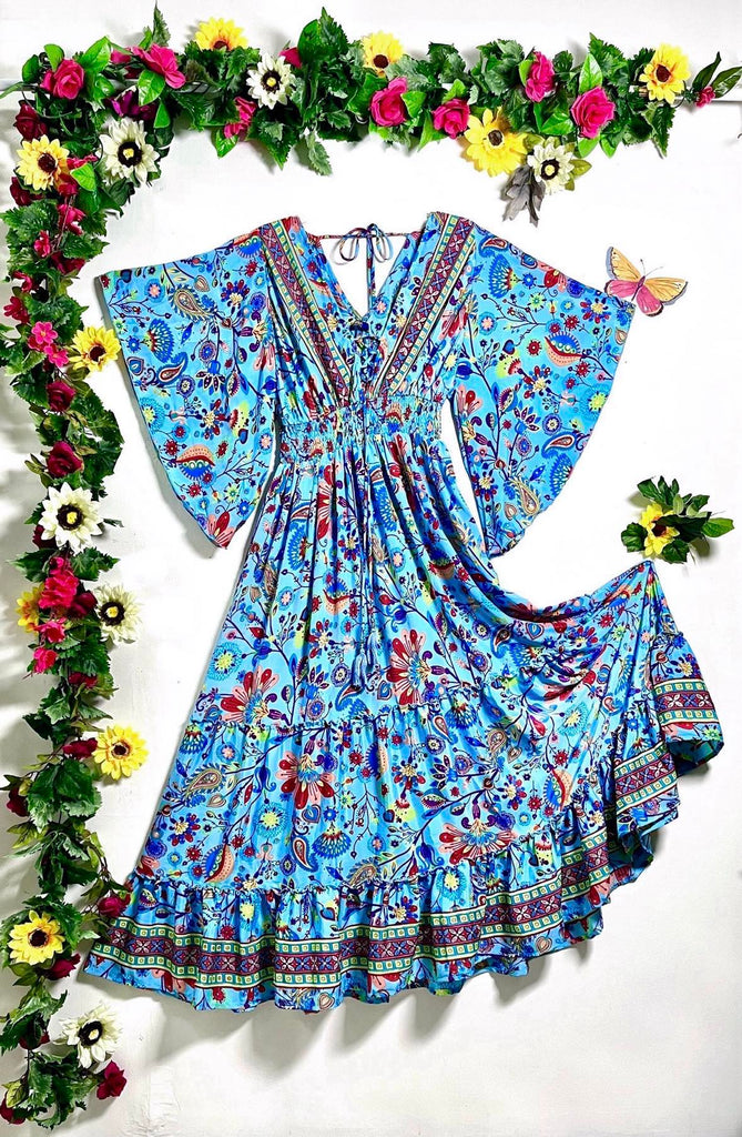 Butterfly Goddess Gypsy Dress