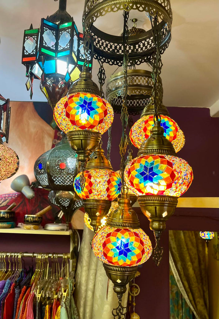 Turkish 5-Tier Chandelier Small