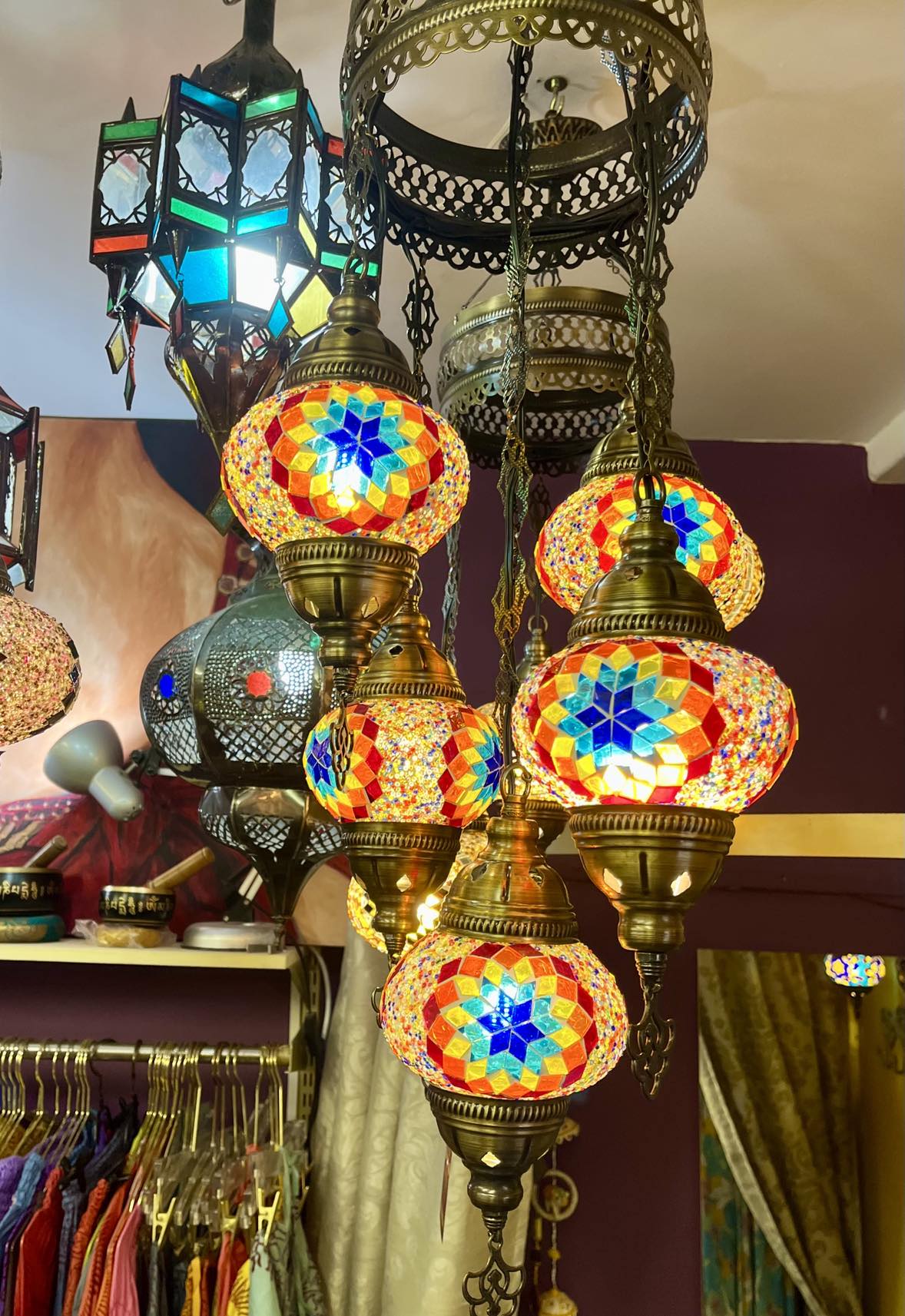 Turkish 5-Tier Chandelier Small