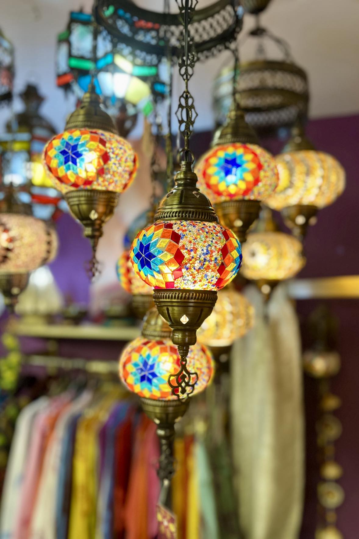 Turkish 5-Tier Chandelier Small