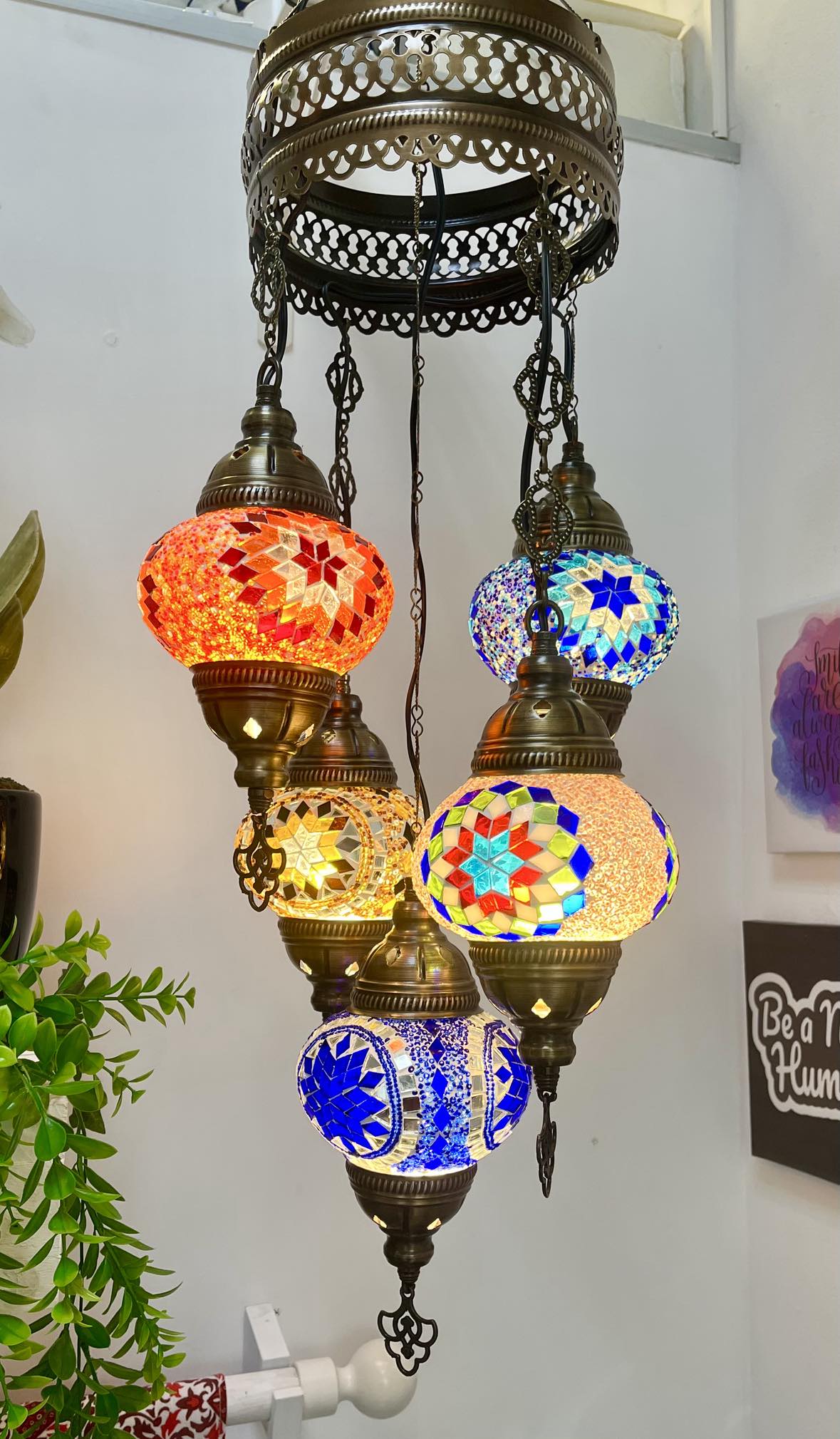 Turkish 5-Tier Chandelier Small