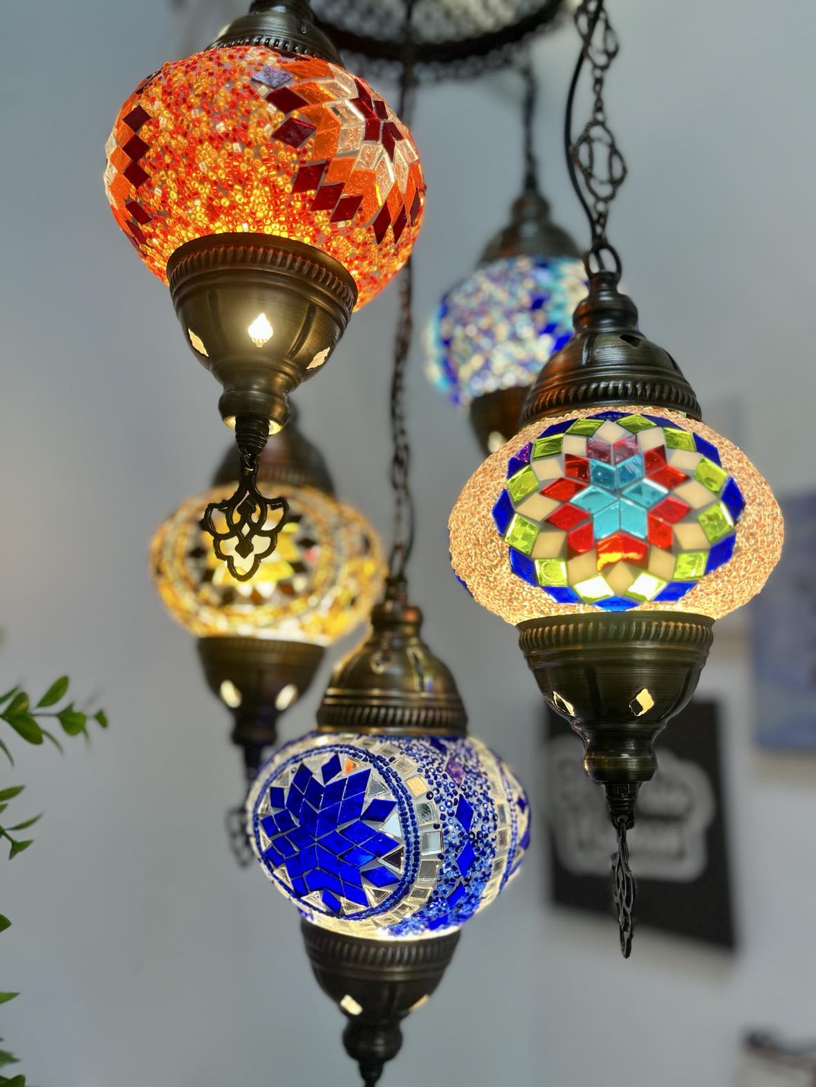 Turkish 5-Tier Chandelier Small