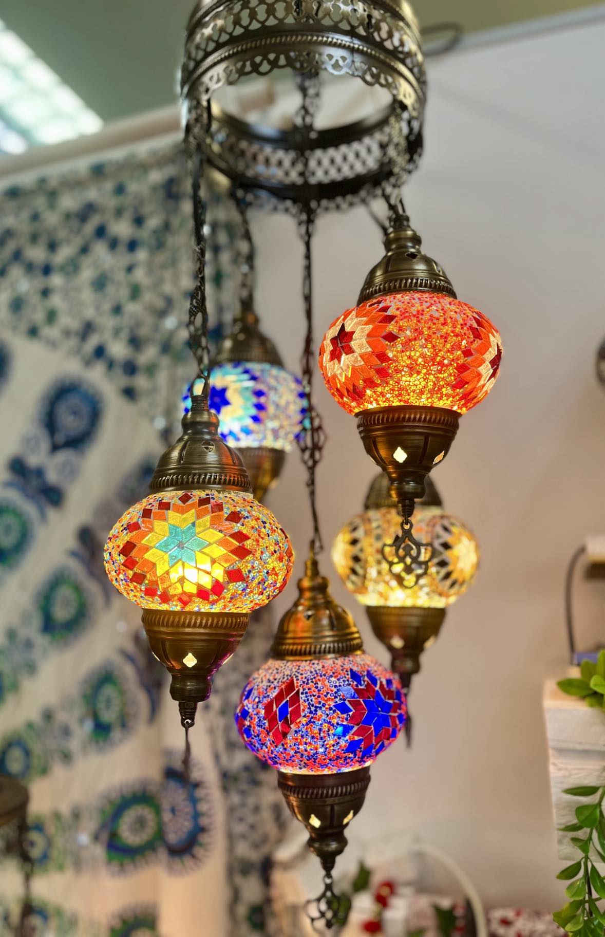 Turkish 5-Tier Chandelier Small