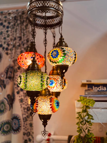 Turkish 5-Tier Chandelier Large