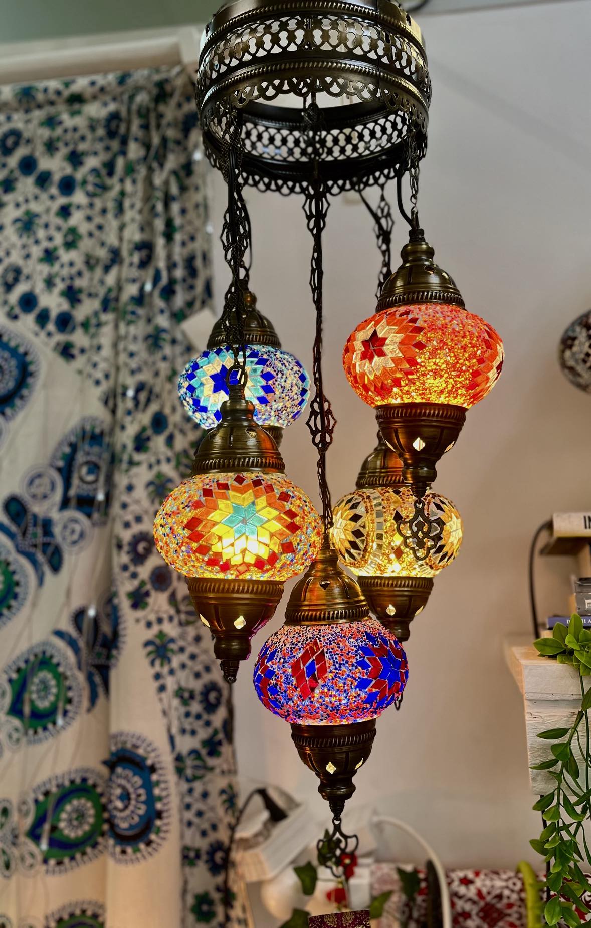 Turkish 5-Tier Chandelier Small