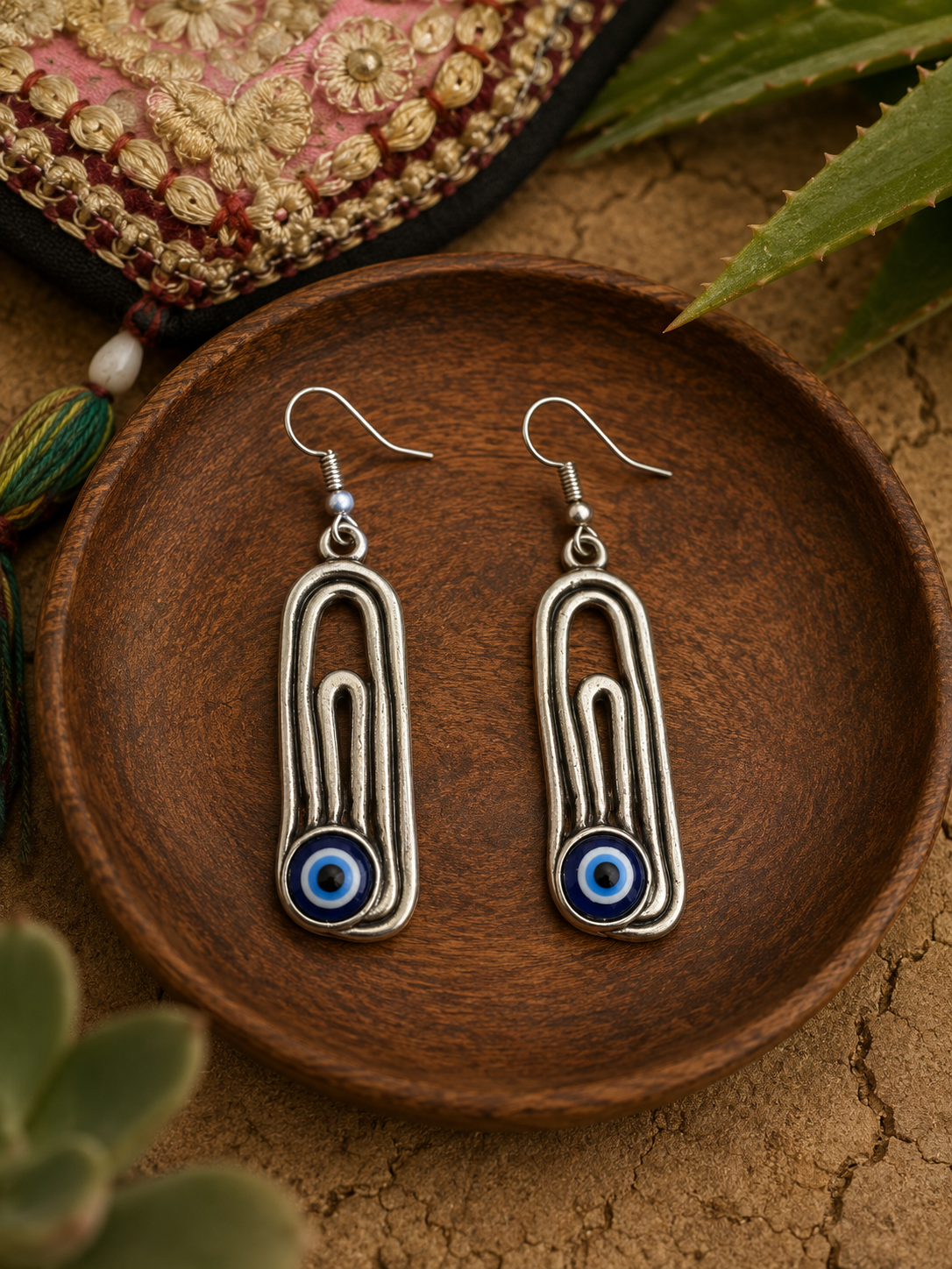 Anatoli Silver Earings