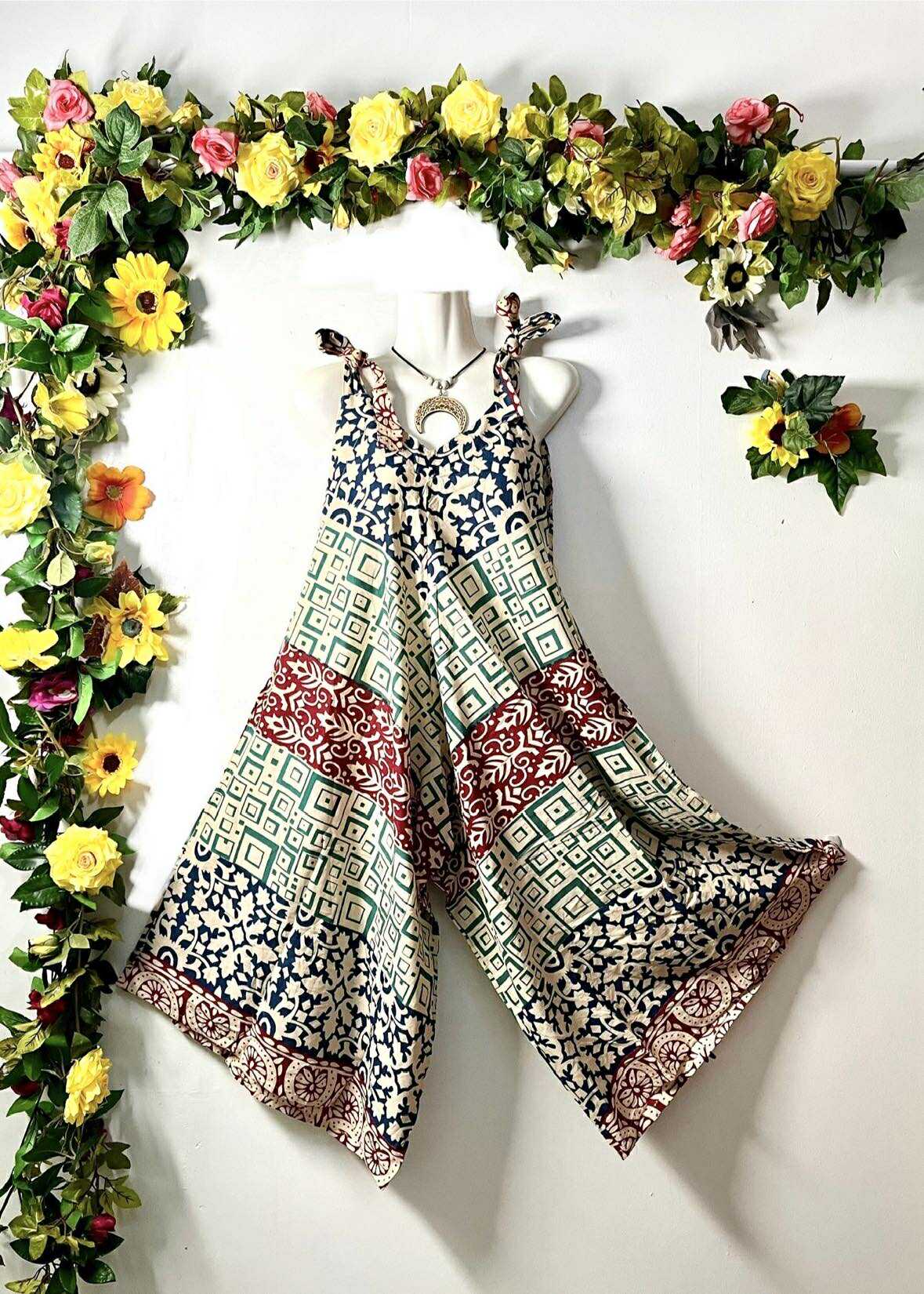 Desert Bloom Loose Jumpsuit