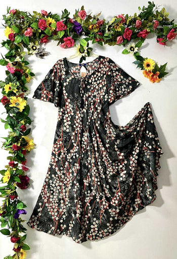 Buttersilk Maxi Babydoll Dress