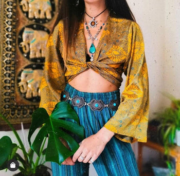 Kurtha Striped Chill Pants - SMALL