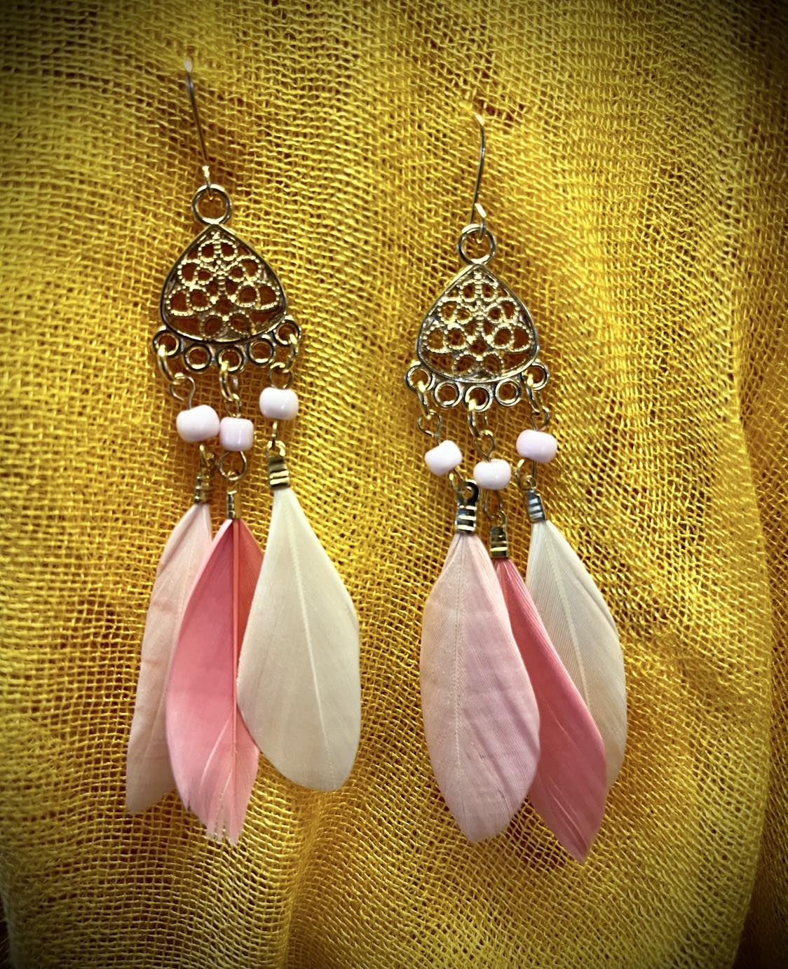 Feather Indie Earings