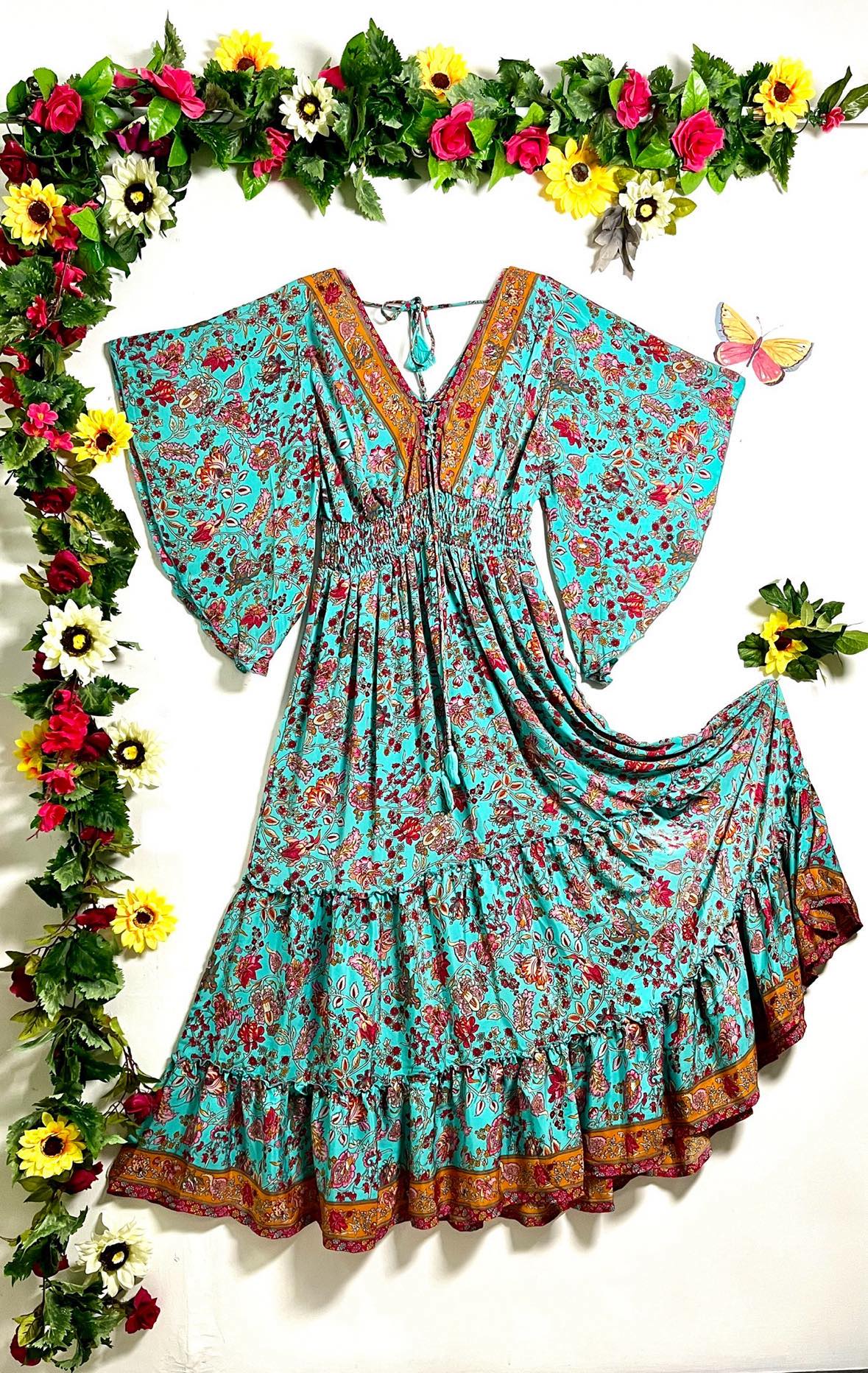 Butterfly Goddess Gypsy Dress