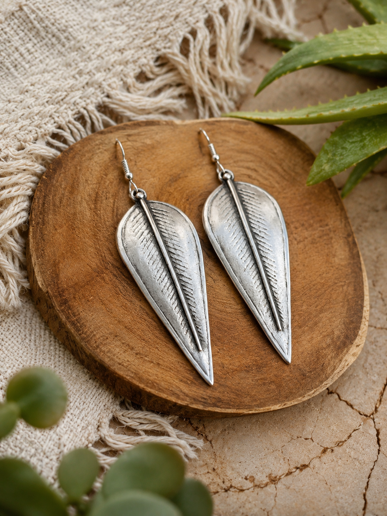 Anatoli Silver Earings