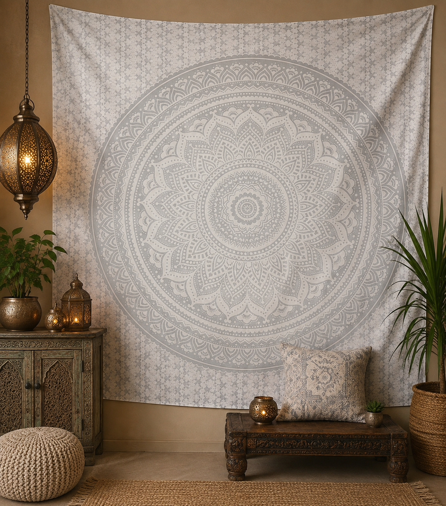 Mandala Queen Sheet Lotus