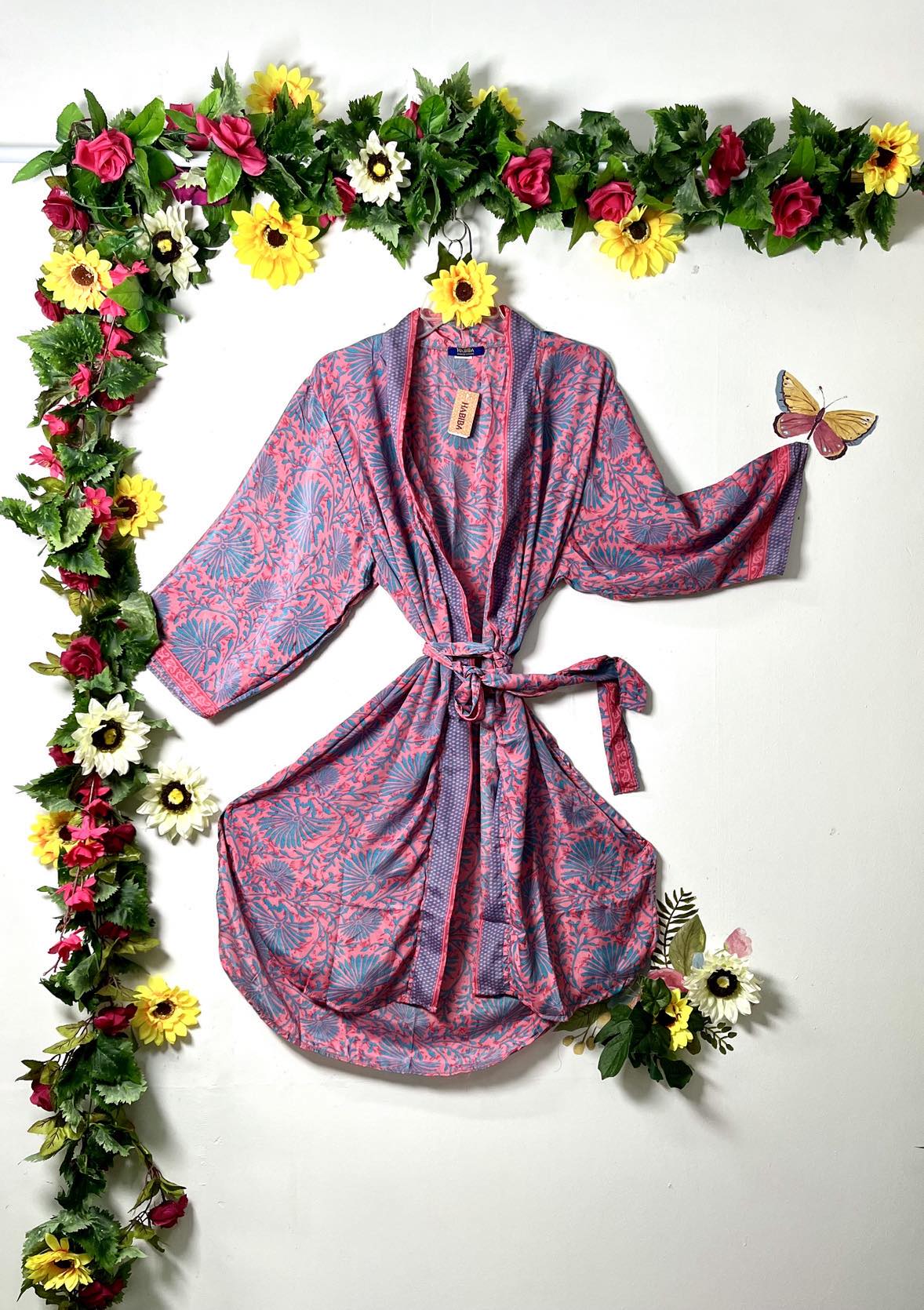 Buttersilk Short Kimono