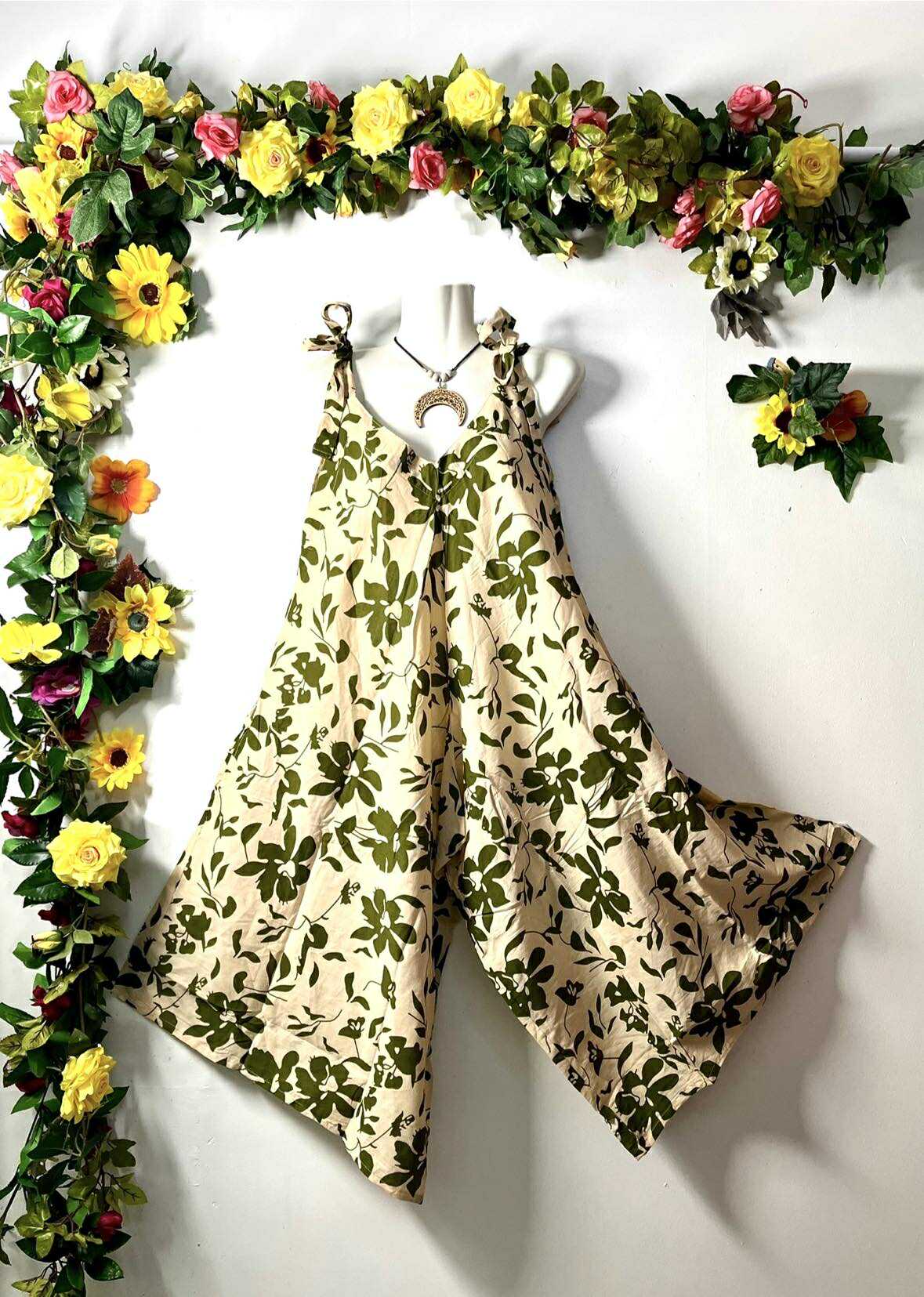 Desert Bloom Loose Jumpsuit