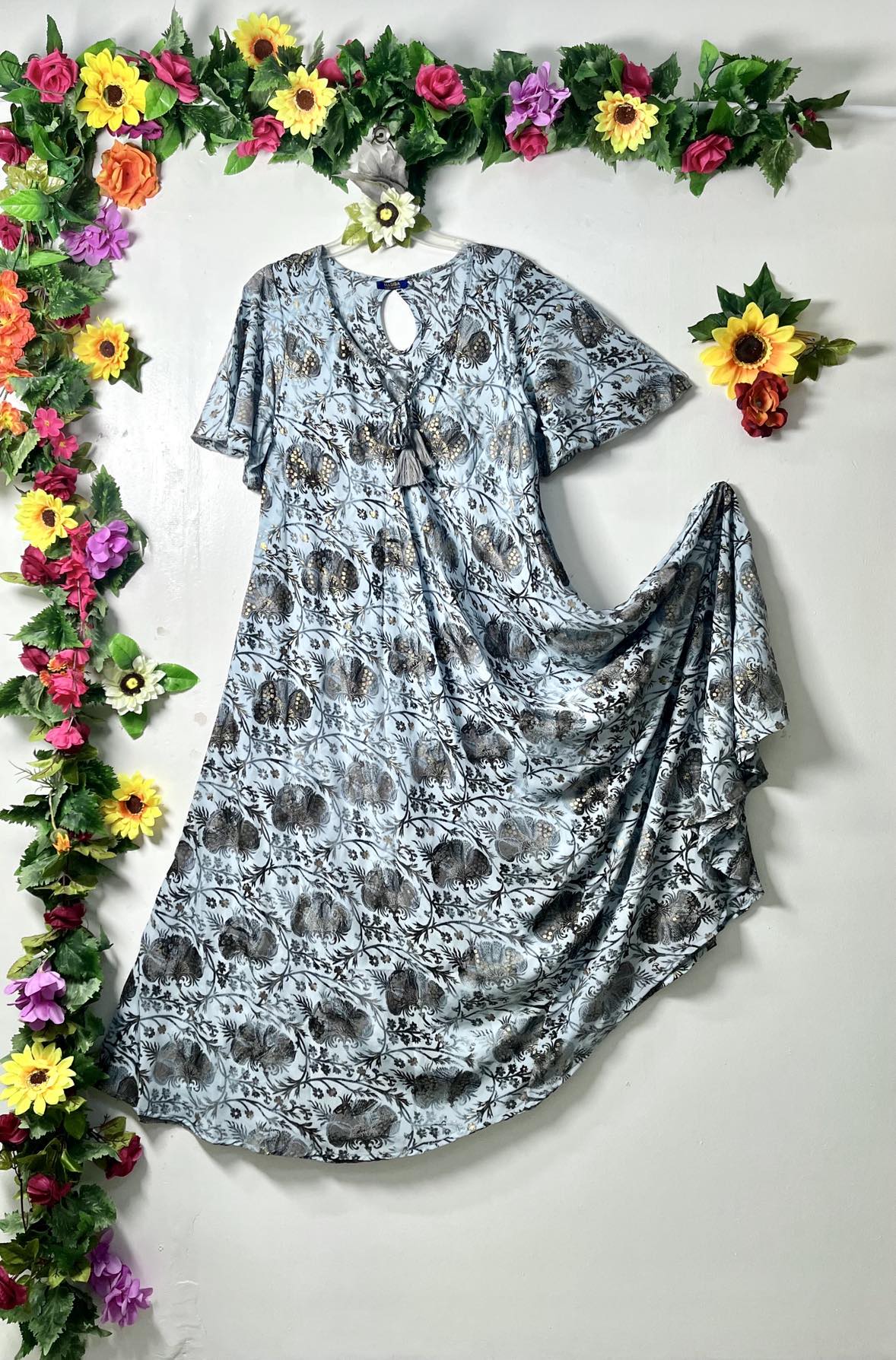 Buttersilk Maxi Babydoll Dress