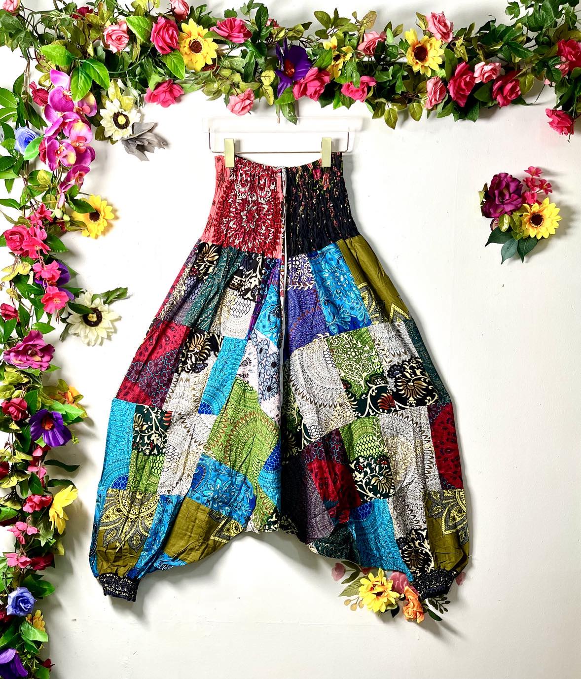 Thai Patchwork Harem pants