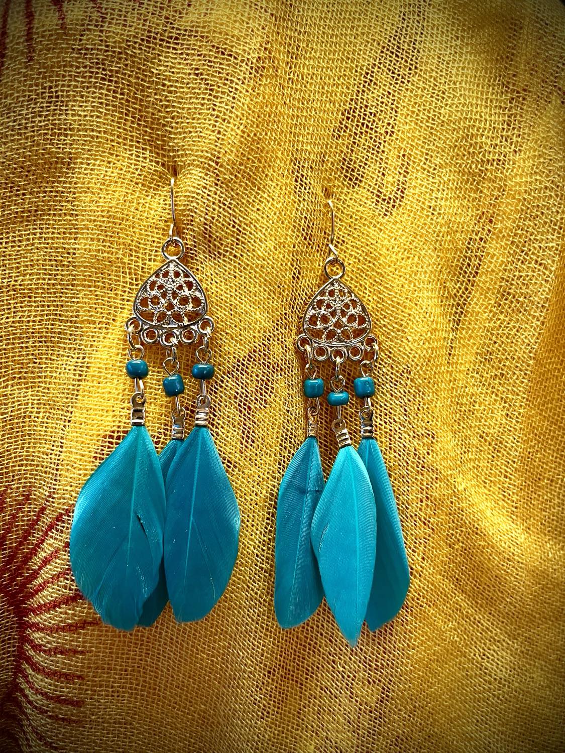 Feather Indie Earings