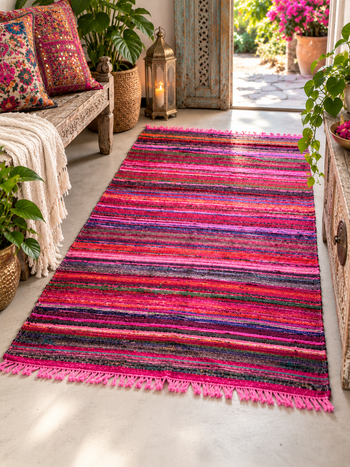 Chindi Boho Rug