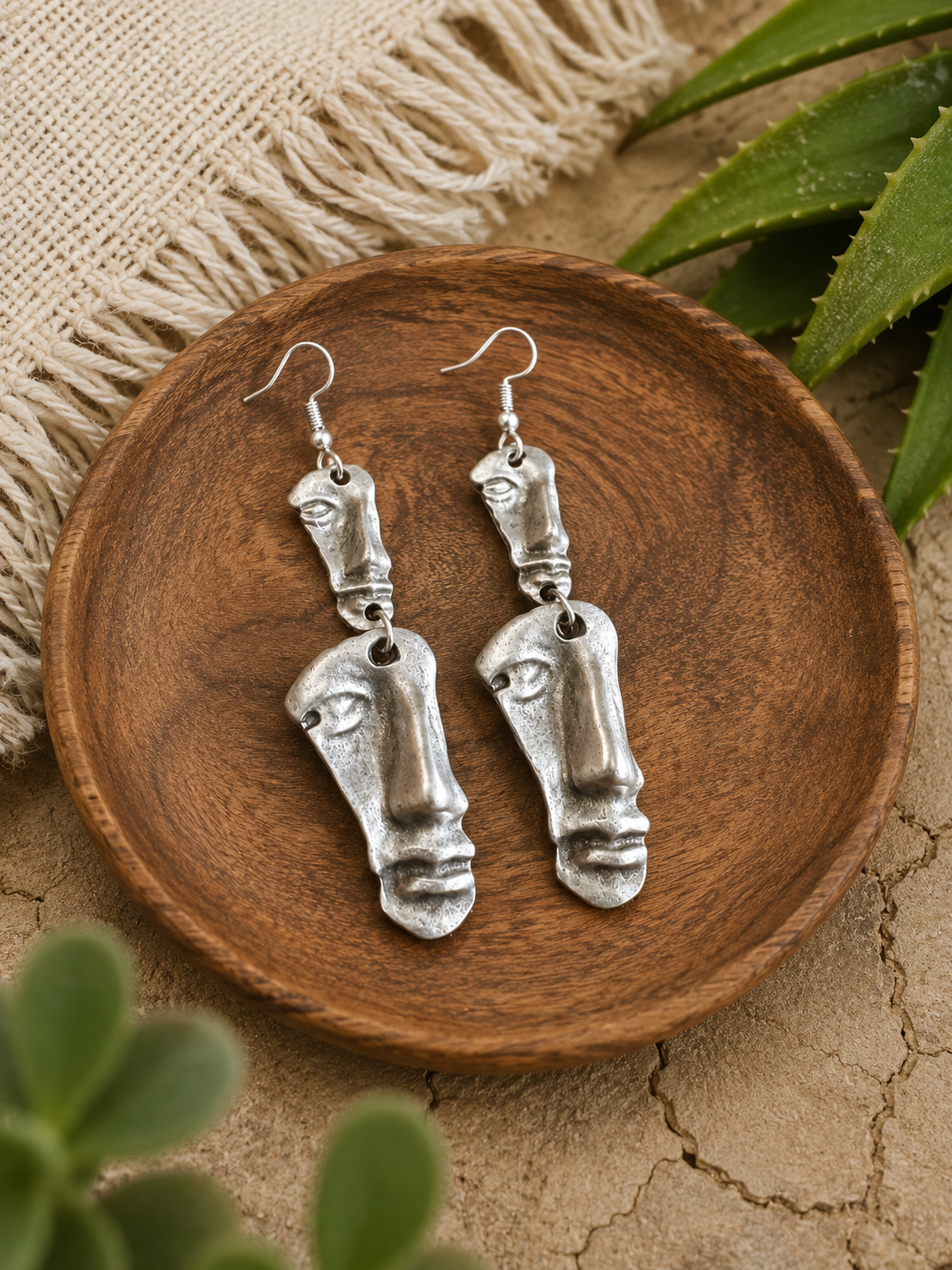 Anatoli Silver Earings