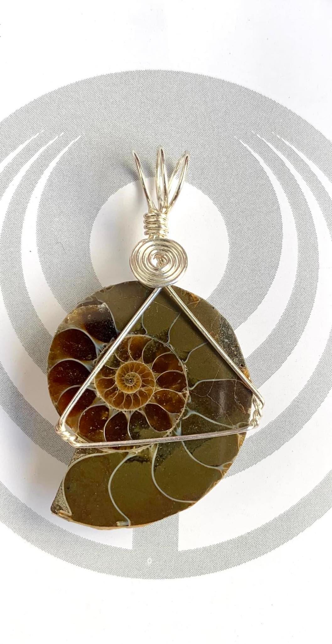 Gem Pendant Ammonite