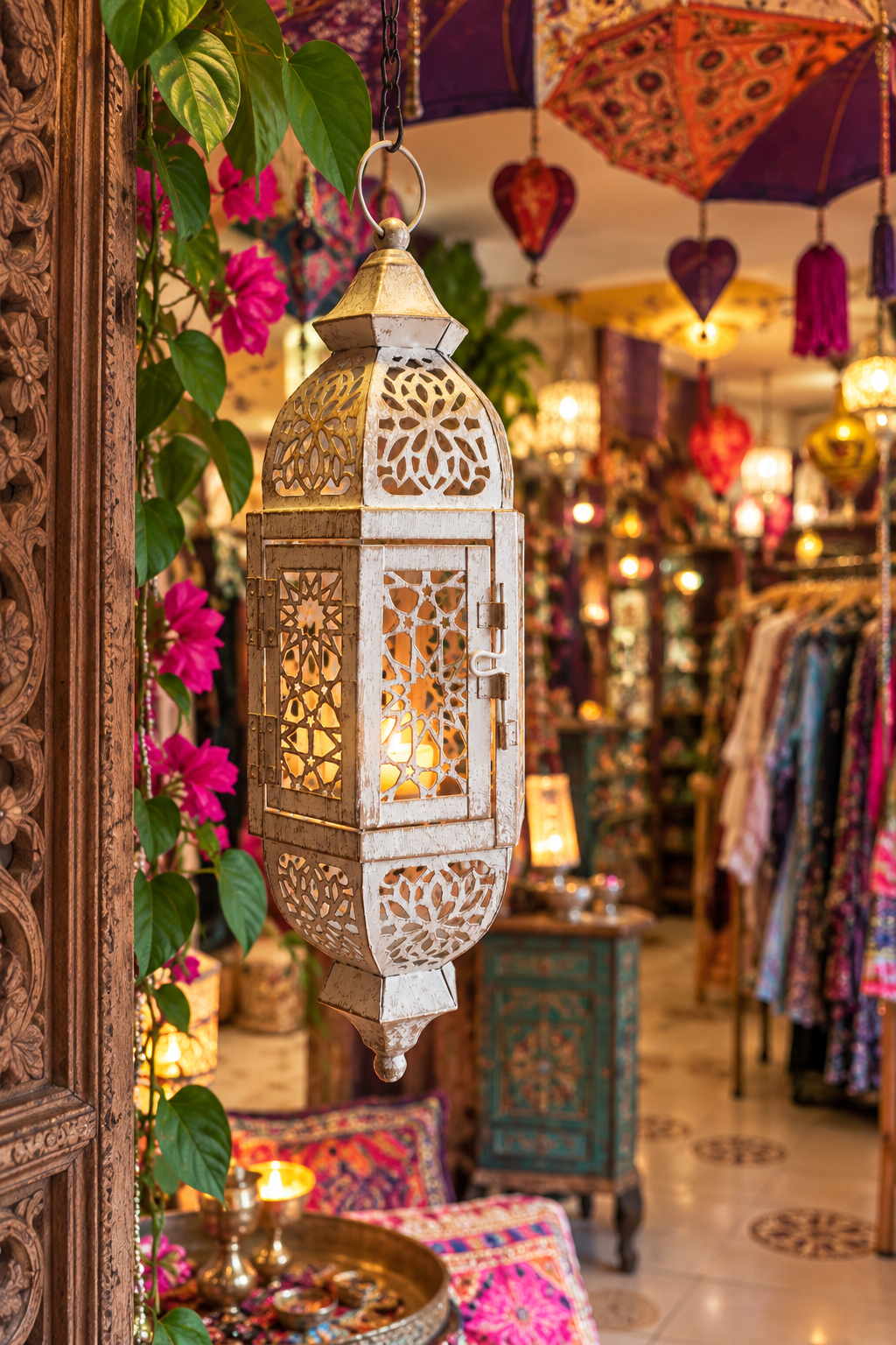 Marrakech Moonlight Hanging Lantern