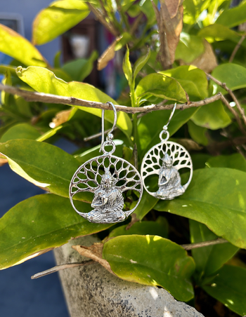 Bodhi Buddha Earings