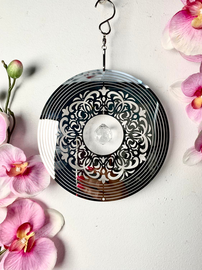 C-Small Wind Spinner With Crystal
