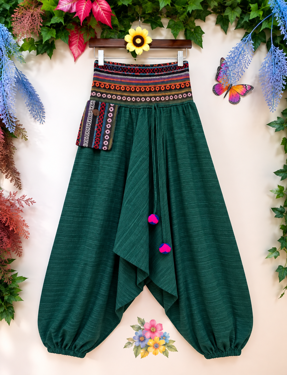 Thai Tribal Harem Pants