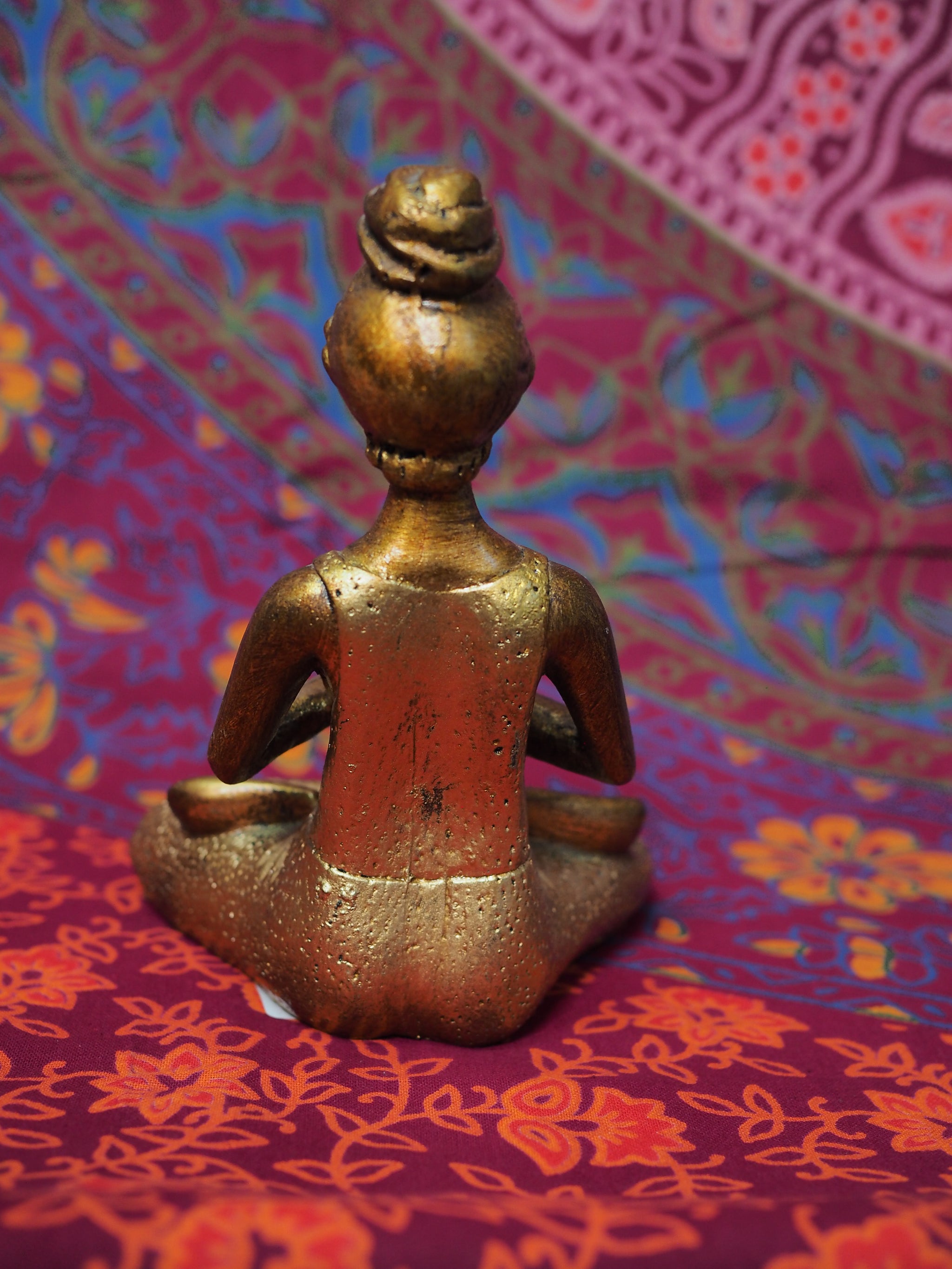 Lotus Pose Yoga Woman (Medium)