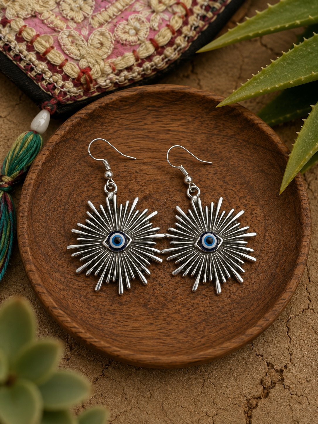 Anatoli Silver Earings