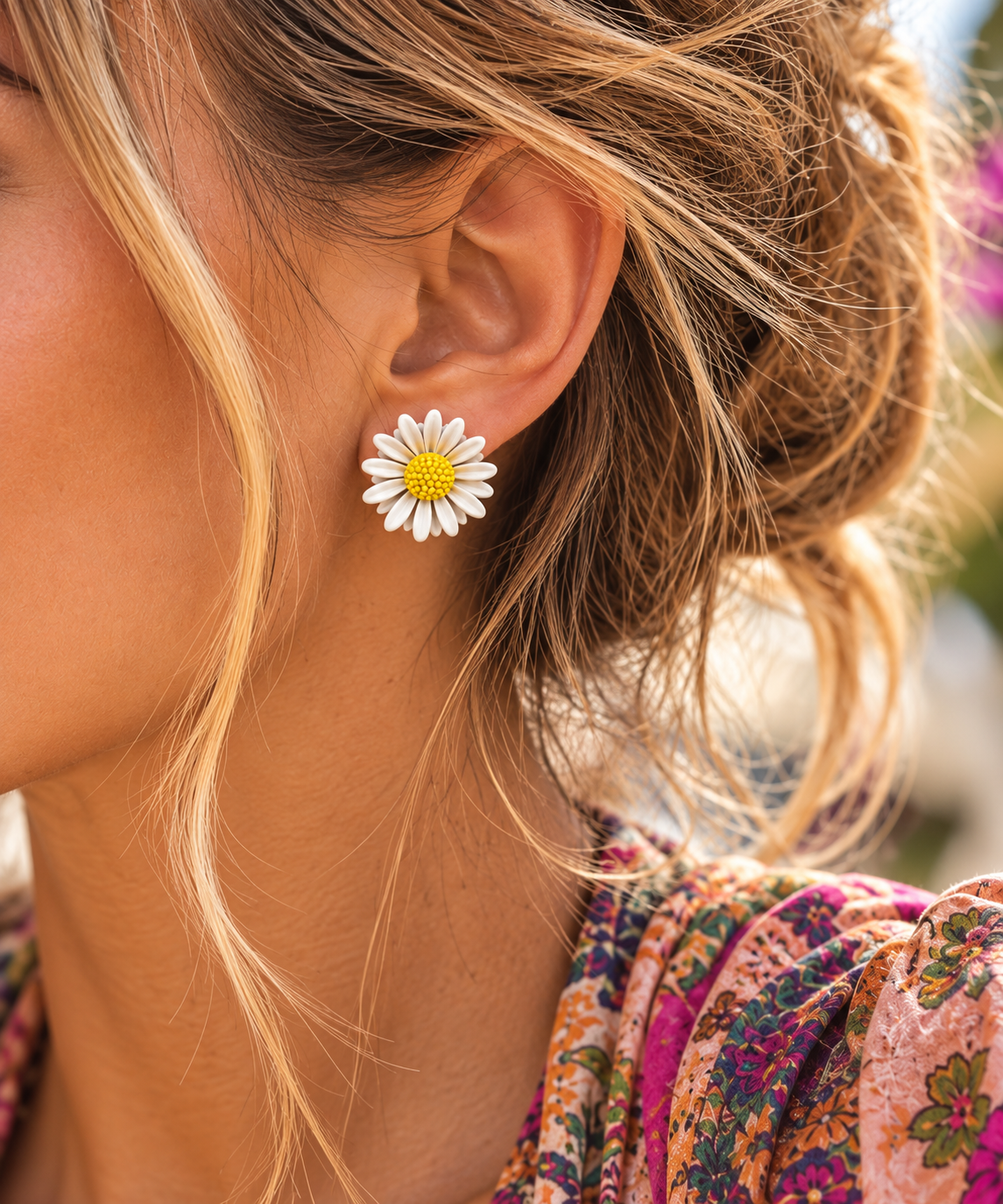 Daisy Stud Earings