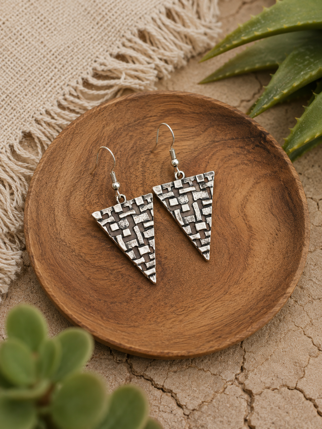 Anatoli Silver Earings