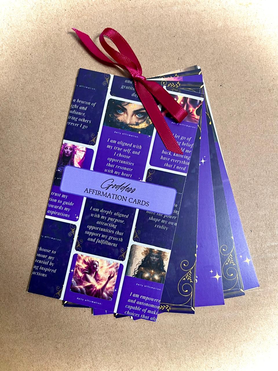 The Divine Feminine Affirmation Cards