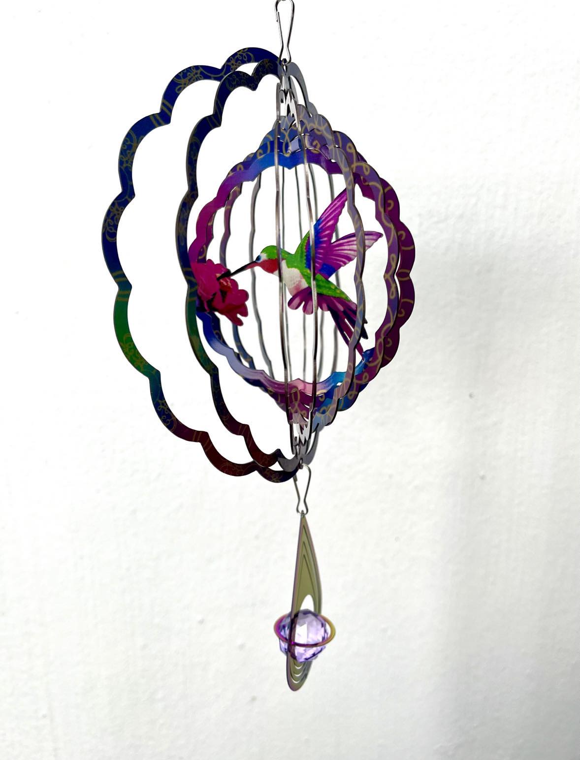 Small Wind Spinner With Teardrop