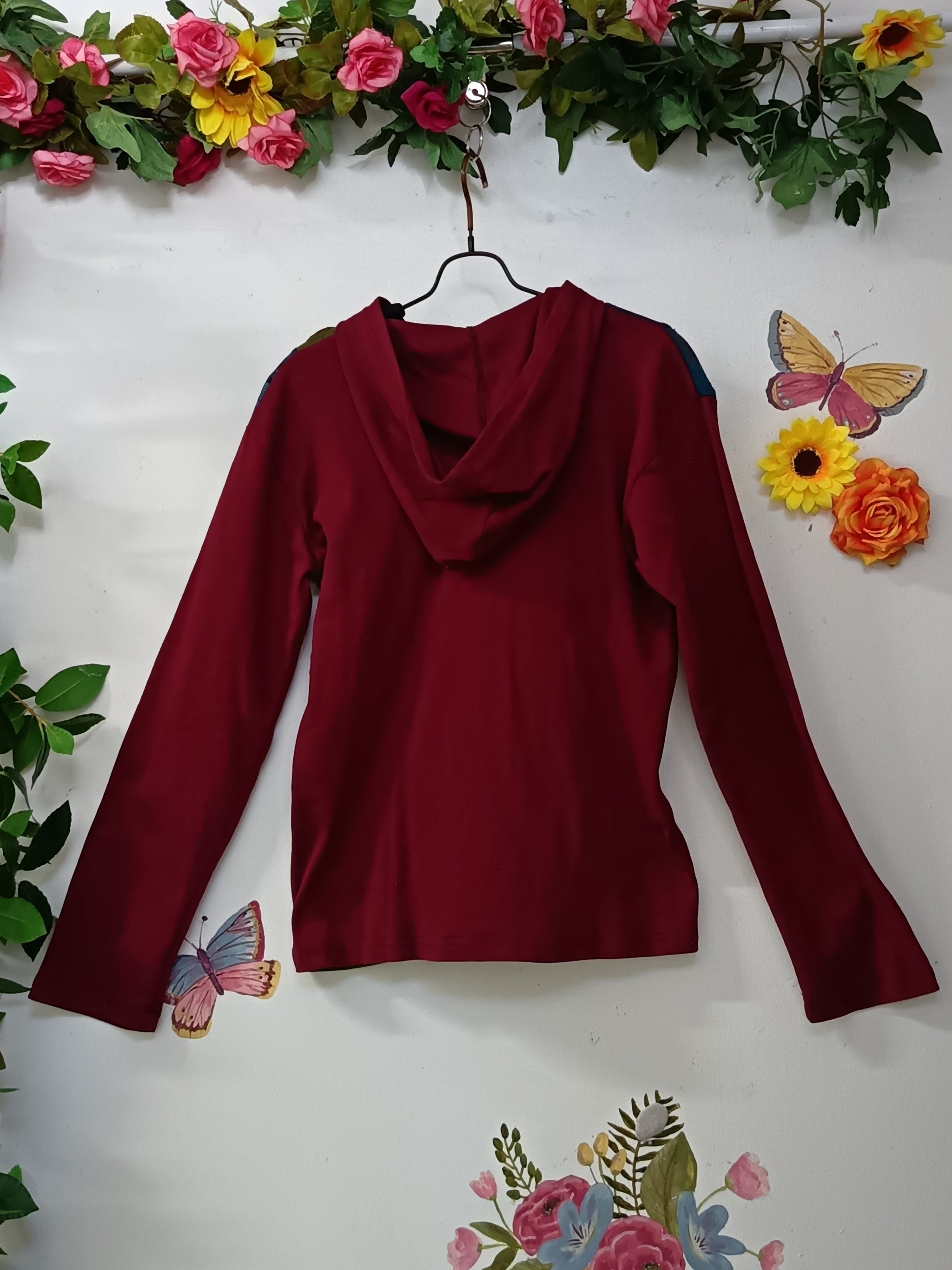 Kathmandu Razor-Cut Flower Hoodie