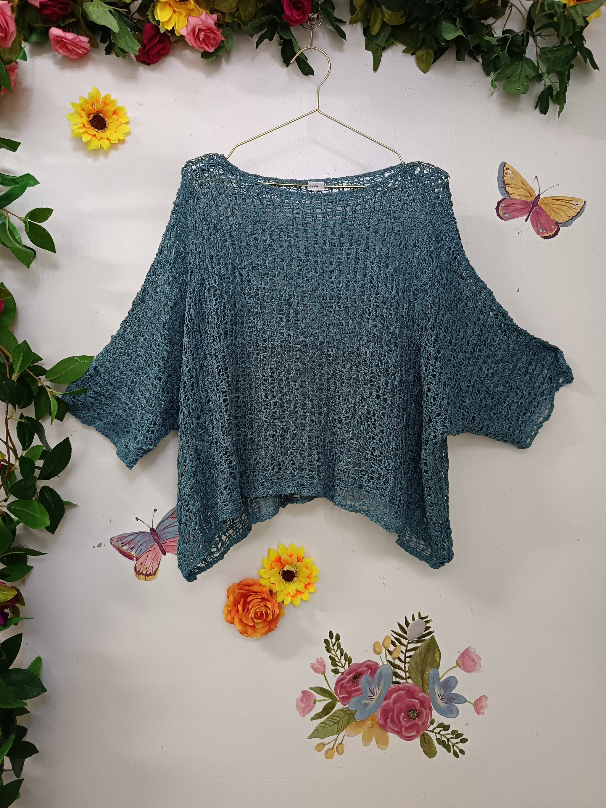 Bali Popcorn Poncho