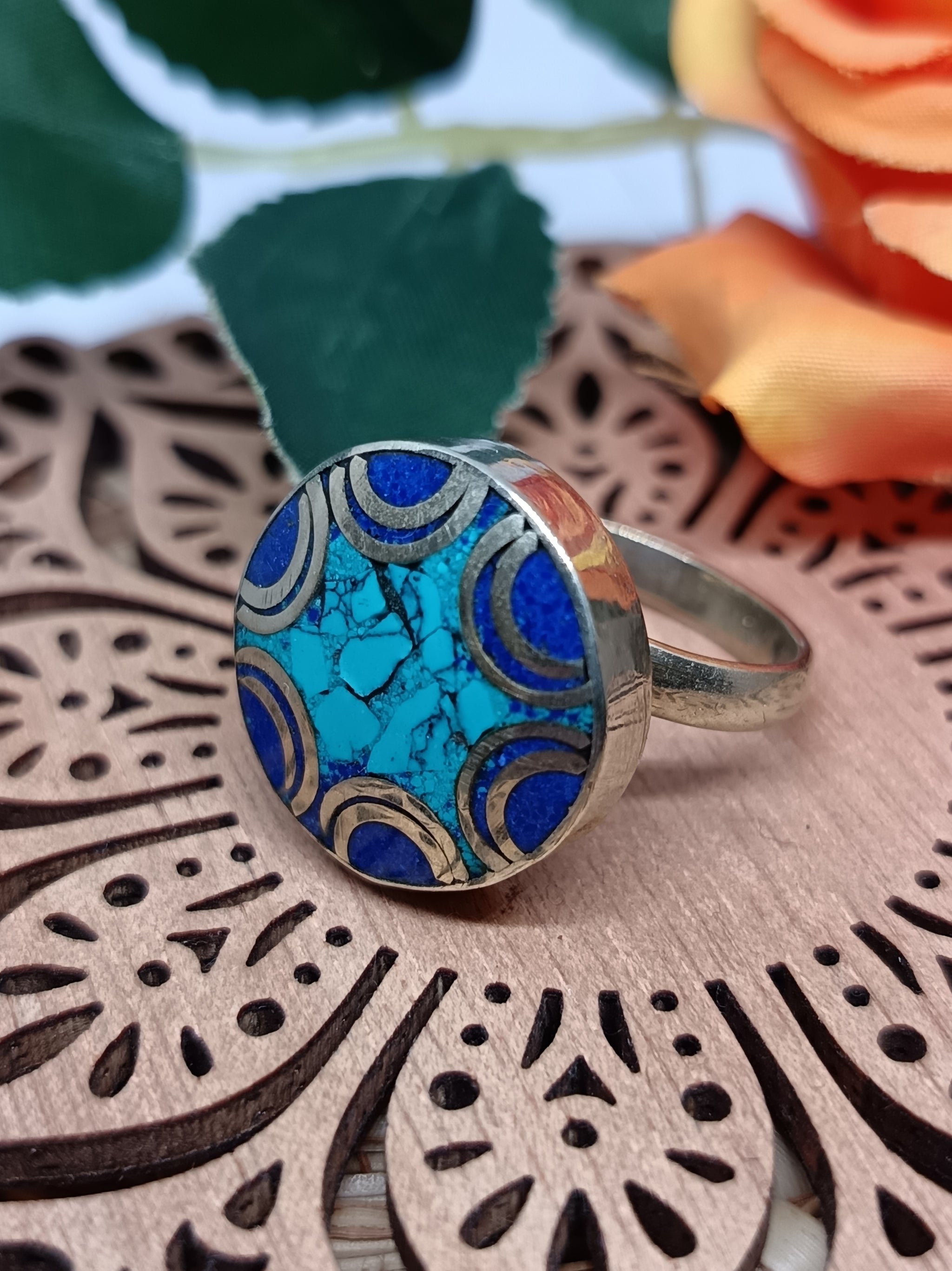 Jewel Tile Rings