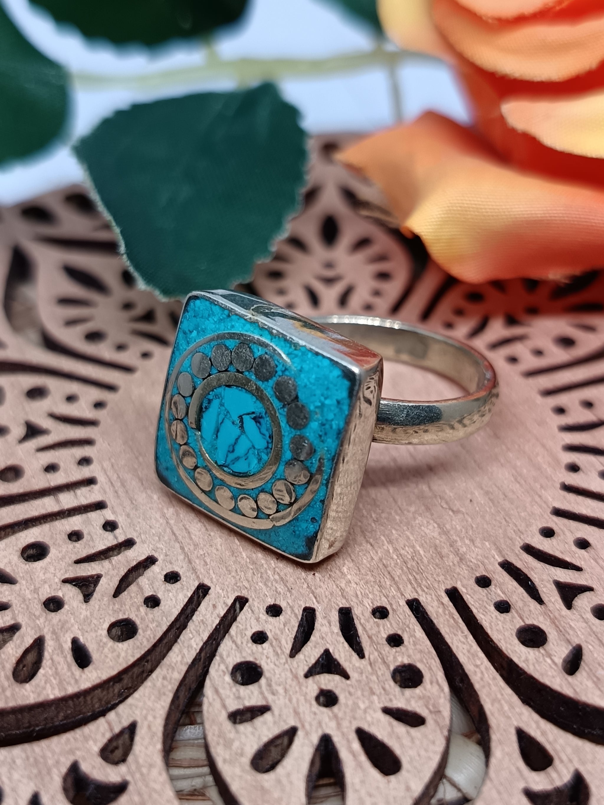 Jewel Tile Rings