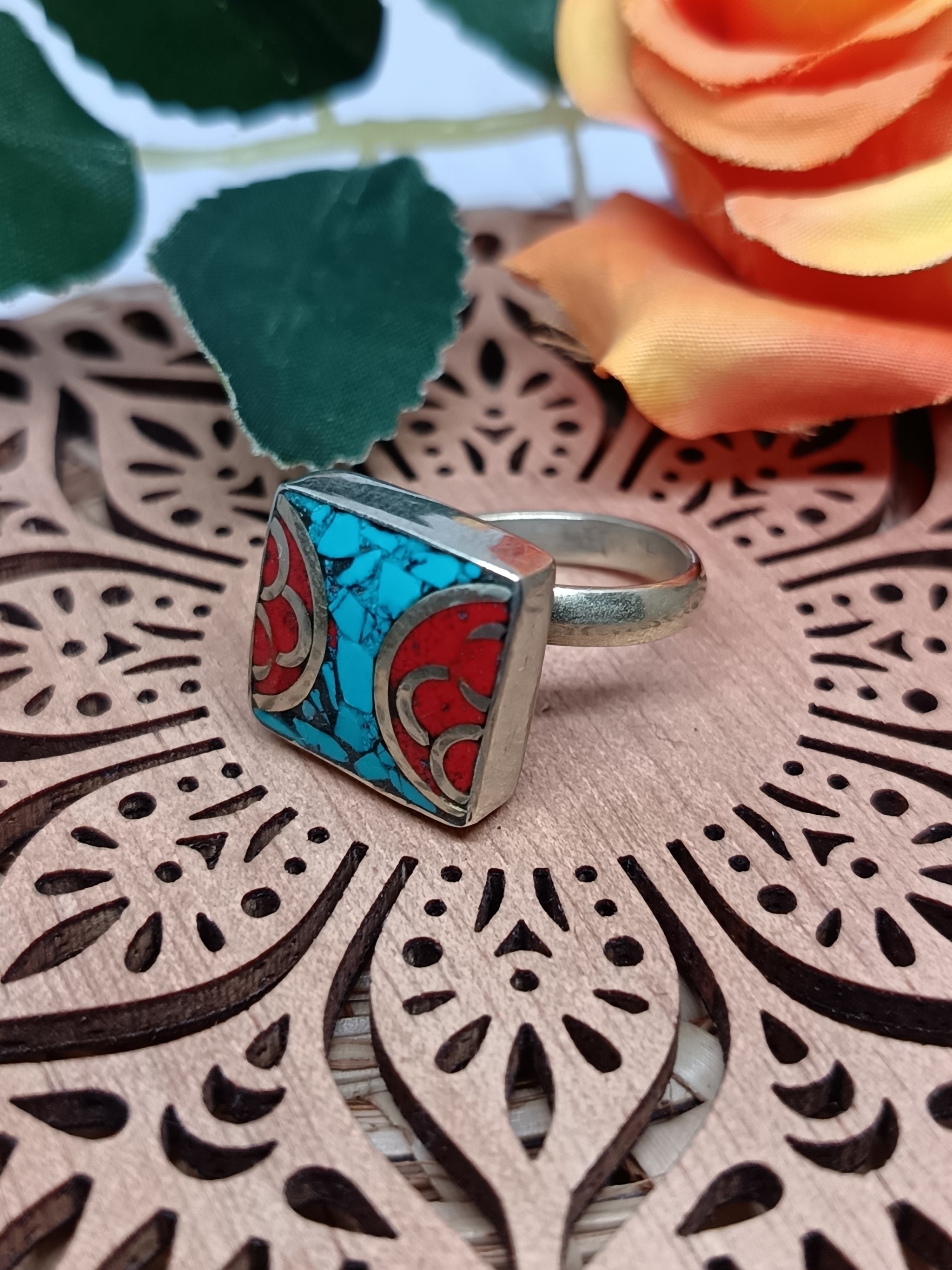 Jewel Tile Rings