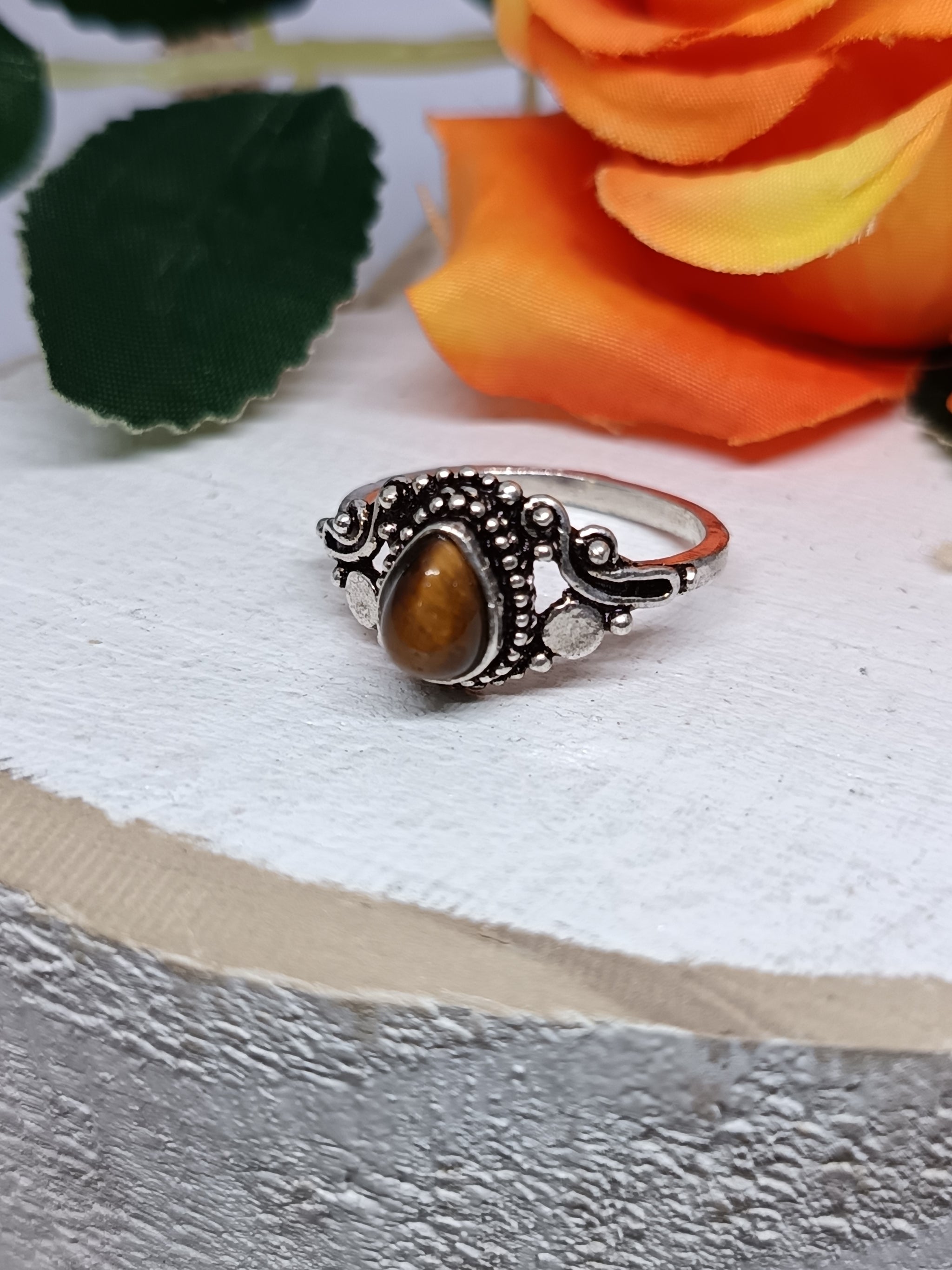 Gypsy Moon Gemstone Ring