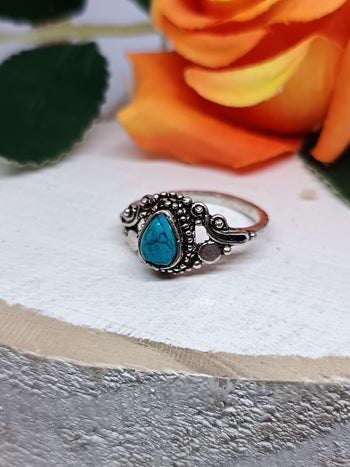 Gypsy Moon Gemstone Ring