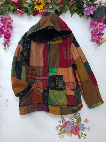 Wander Warmth Patchwork Jacket