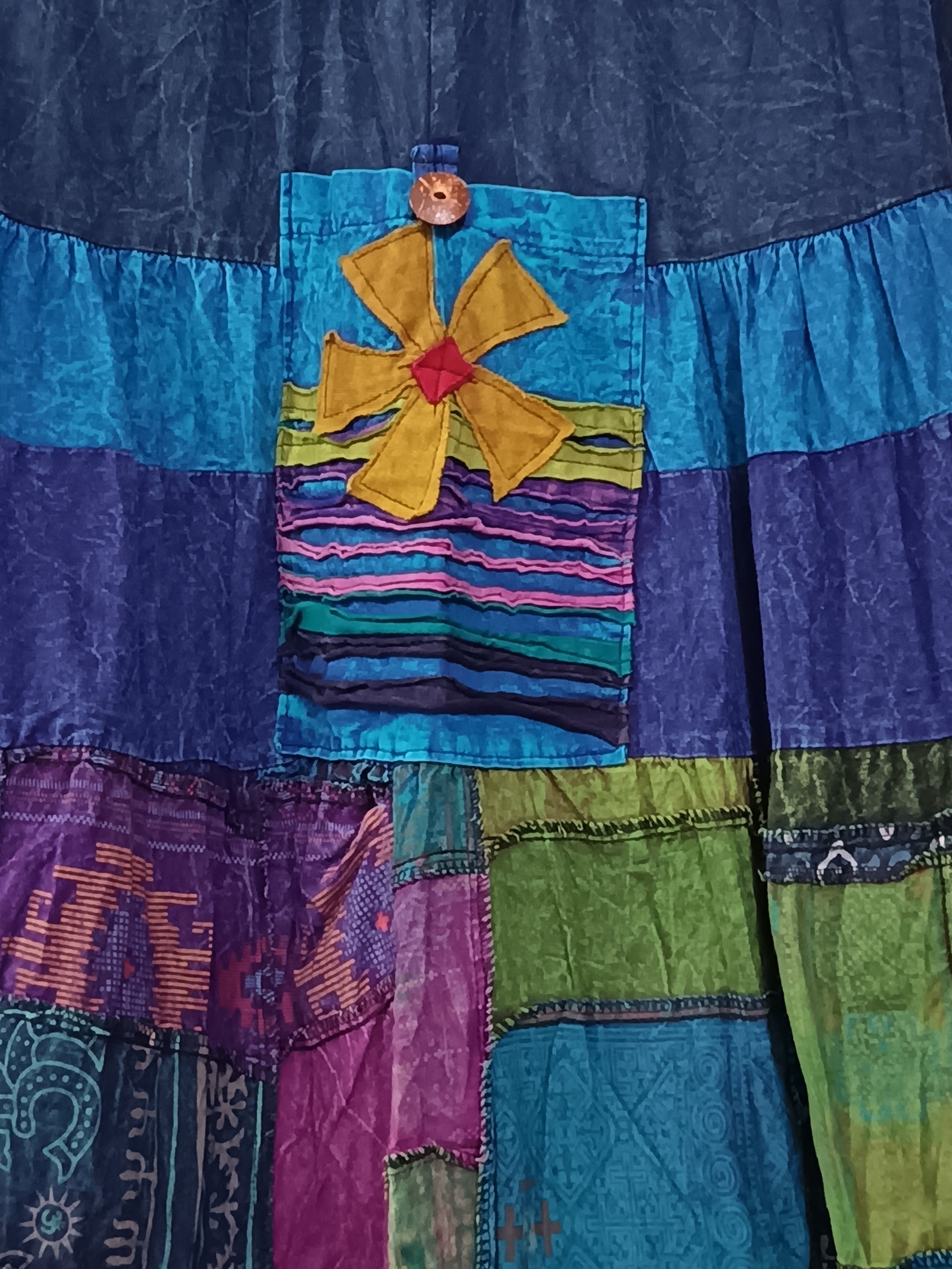 Cotton Patchwork Gypsy Skirts