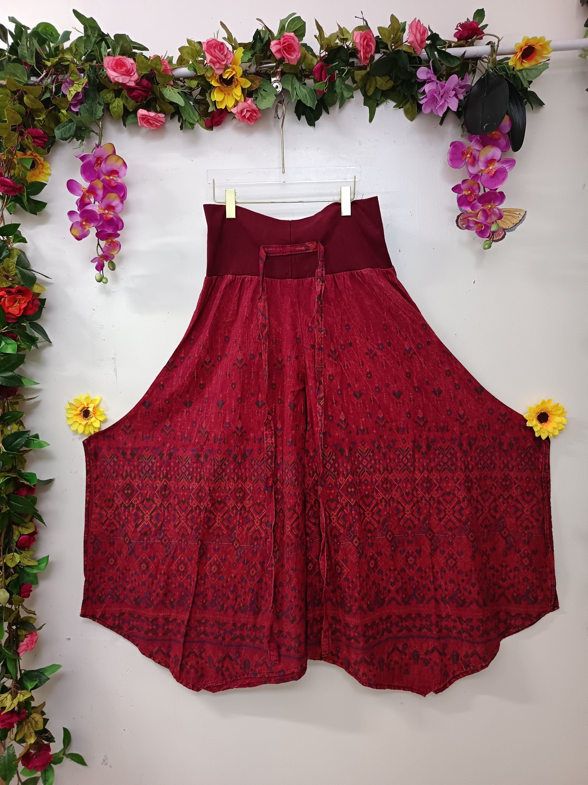 Hmong Wide-Leg Pants
